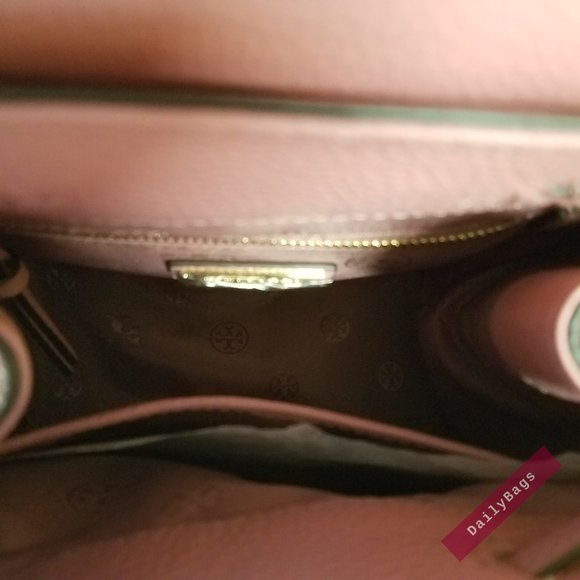 TORY BURCH THEA MINI BACKPACK MAGNOLIA PINK - Picture 10 of 14